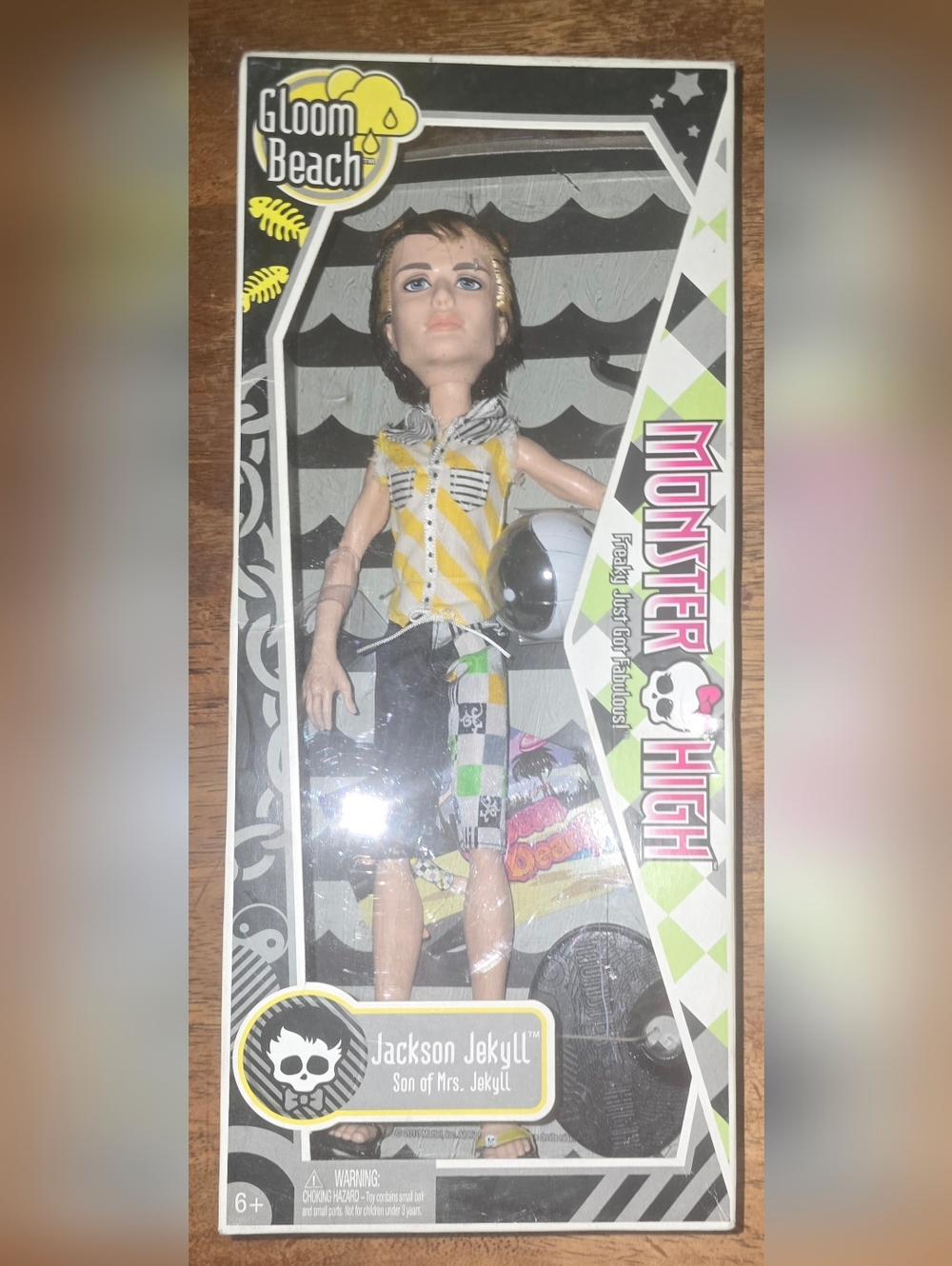 Monster High Gloom Beach Jackson Jekyll collectible